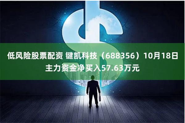 低风险股票配资 键凯科技（688356）10月18日主力资金净买入57.63万元